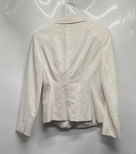 Load image into Gallery viewer, Worthington Womens Beige Long Sleeve Notch Collar Two-Button Blazer Size 4