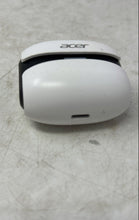 Load image into Gallery viewer, Acer White Black Bluetooth Wireless In-Ear Earbuds With Charging Case Not Tested