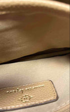Load image into Gallery viewer, Nanette Lepore Womens Brown Pebbled Leather Outer Pocket Zipper Clutch Bag