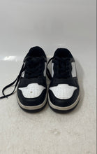 Load image into Gallery viewer, Nautica Kids Seaspray Black White Low Top Lace-Up Sneakers Shoes Size 4