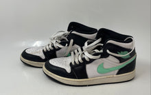 Load image into Gallery viewer, Nike Mens Air Jordan 1 Mid DQ8426-103 Black White Green Sneakers Shoes Size 7.5