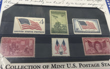 Load image into Gallery viewer, United States Postage Mint Collection American Flag Stamps Stars And Stripes