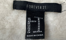 Load image into Gallery viewer, Forever 21 Womens White Long Sleeve Tie-Front Cardigan Sweater Size Medium