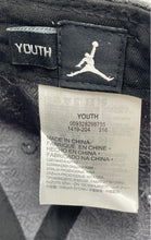 Load image into Gallery viewer, Jordan Boys Gray Black Printed Jumpman Adjustable Baseball Cap