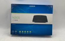 Load image into Gallery viewer, Linksys E1200 N300 Wi-Fi Wireless Router With Power Adapter In Box Not Tested