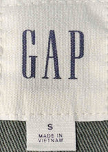 Load image into Gallery viewer, Gap Mens Green Long Sleeve Pockets Regular Fit Full-Zip Utility Jacket Size S