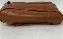 Load image into Gallery viewer, Vilenca Holland Womens Brown Leather Adjustable Strap Zipper Crossbody Bag