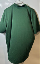 Load image into Gallery viewer, Fanatics Mens Dark Green And Gray Miami Hurricanes Collared Polo Shirt Size XL
