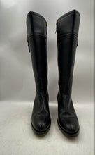 Load image into Gallery viewer, Franco Sarto Womens Adabella Black Side Zipper Knee High Riding Boot Size 11 M