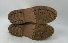 Load image into Gallery viewer, Circus By Sam Edelman Womens Cream Lace-Up Combat Boots Size 7