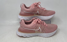 Load image into Gallery viewer, Nike Womens React Infinity Run Flyknit 2 Pink Lace-Up Sneaker Shoes Size 7