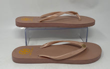 Load image into Gallery viewer, Authentic Tory Burch Womens Pink Slip-On Flip Flop Sandals Size 10 Stained