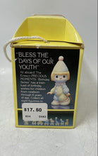 Load image into Gallery viewer, Enesco Precious Moments Bless The Days Of Our Youth Porcelain Figurine In Box