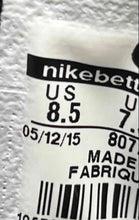 Load image into Gallery viewer, Nike Mens Son Of Force Mid Black Lace-Up Sneaker Shoes Size 8.5 No Insole