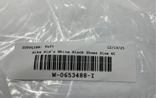 Load image into Gallery viewer, Nike Kids Dunk Low White Black Low Top Slip-On Sneaker Shoes Size 6C