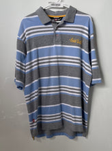 Load image into Gallery viewer, Ecko Unltd. Mens Multicolor Striped Spread Collar Short Sleeve Polo Shirt Size M
