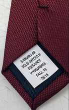 Load image into Gallery viewer, Banana Republic Mens Burgundy Keeper Loop Adjustable Formal Pointed Tie One Size