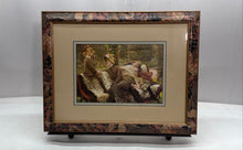 Load image into Gallery viewer, Home Decorative Wall Hanging Framed The Garden Bench Rectangular Art Print