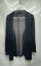 Load image into Gallery viewer, Alfani Womens Black Knitted Open Front Long Sleeve Cardigan Sweater Size XL