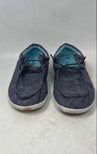 Load image into Gallery viewer, American Eagle Womens Blue Cloth Round Toe Slip-On Loafer Shoes Size 5