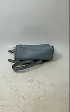 Load image into Gallery viewer, Michael Kors Womens Fulton Blue Leather Adjustable Strap Crossbody Purse