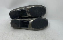 Load image into Gallery viewer, Michael Kors Womens Hamilton Silver Leather Slip-On Loafer Shoes Size 6M