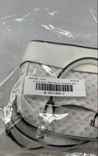 Load image into Gallery viewer, Calvin Klein Womens White Monogram Print Adjustable Strap Crossbody Bag w/ Tags