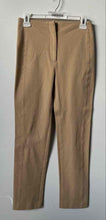 Load image into Gallery viewer, Ann Taylor Womens Brown Flat Front Regular Fit Straight Leg Dress Pants Size 2