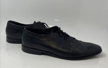 Load image into Gallery viewer, Hugo Boss Mens 27223 Black Leather Almond Toe Lace-Up Oxford Dress Shoes Size 11