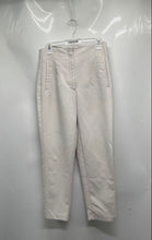 Load image into Gallery viewer, Zara Womens Beige Pockets Flat Front Straight Leg Trousers Pants Size M