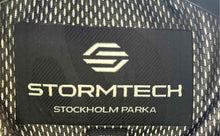 Load image into Gallery viewer, Stormtech Womens Black Quilted Long Sleeve Hooded Parka Jacket Size Large