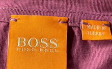 Load image into Gallery viewer, Hugo Boss Mens Purple Cotton Short Sleeve Crew Neck Graphic T-Shirt Size XL
