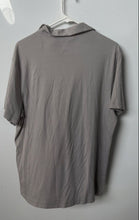 Load image into Gallery viewer, Michael Kors Mens Gray Cotton Short Sleeve Modern Fit Polo Shirt Size XL