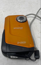 Load image into Gallery viewer, Polaroid iD642 Orange Waterproof 12MP Digital Camera Camcorder Not Tested