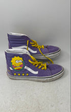 Load image into Gallery viewer, Vans X The Simpsons Unisex Sk8-Hi Purple Yellow Sneaker Shoes Size M 6.5 W 8