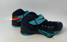 Load image into Gallery viewer, Nike Mens Zoom LeBron Soldier 8 653641-002 Black Lace-Up Sneaker Shoes Size 13
