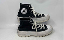 Load image into Gallery viewer, Converse Womens CT All Star Lugged Hi 565901C Black White Sneaker Shoes Size 8