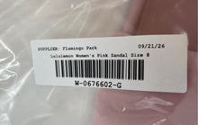Load image into Gallery viewer, Lululemon Womens Restfeel Pink Open Toe Slip-On Slide Sandals Size 8