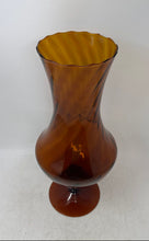 Load image into Gallery viewer, Amber Glass Large Collectibles Series Freestanding Tabletop Decorative Vase