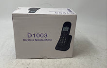 Load image into Gallery viewer, Model D1003 White 1.6 Inch Screen Cordless Speakerphone Not Tested