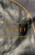 Load image into Gallery viewer, Vinci Mens Gray Long Sleeve Notch Lapel Flap Pockets Two-Button Blazer Size L