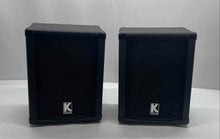 Load image into Gallery viewer, Set Of 2 Pcs Kustom Model KSC10 Black Stereo PA Monitor Speakers Not Tested