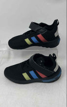 Load image into Gallery viewer, Adidas Unisex Kids Racer TR23 Black Low Top Hook And Loop Sneaker Shoes Sz 9.5K