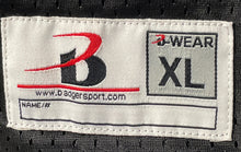 Load image into Gallery viewer, Badger Sport Unisex Black Eaton's Neck McG #37 Football Jersey Size XL