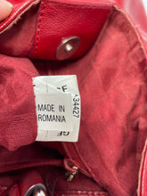 Load image into Gallery viewer, Authentic Furla Womens Red Leather Shoulder Hobo Handbags Stained
