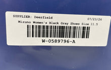 Load image into Gallery viewer, Mizuno Womens Wave Lightning Z3 Black Gray Volleyball Shoes Size 11.5 In Box
