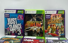 Load image into Gallery viewer, Assorted Kinect Xbox 360 Action & Adventure Video Games Lot Of 10 Pcs