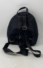 Load image into Gallery viewer, Karl Lagerfeld Womens Black Zipper Adjustable Strap Top Handle Backpack