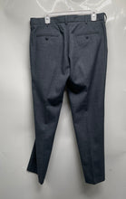 Load image into Gallery viewer, Van Heusen Mens Blue Flat Front Slim Fit Traveler Dress Pants Size 32x29