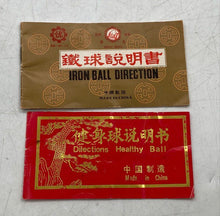 Load image into Gallery viewer, Silver Tone Chinese Hand Therapy Exercise Stress Relief Baoding Balls